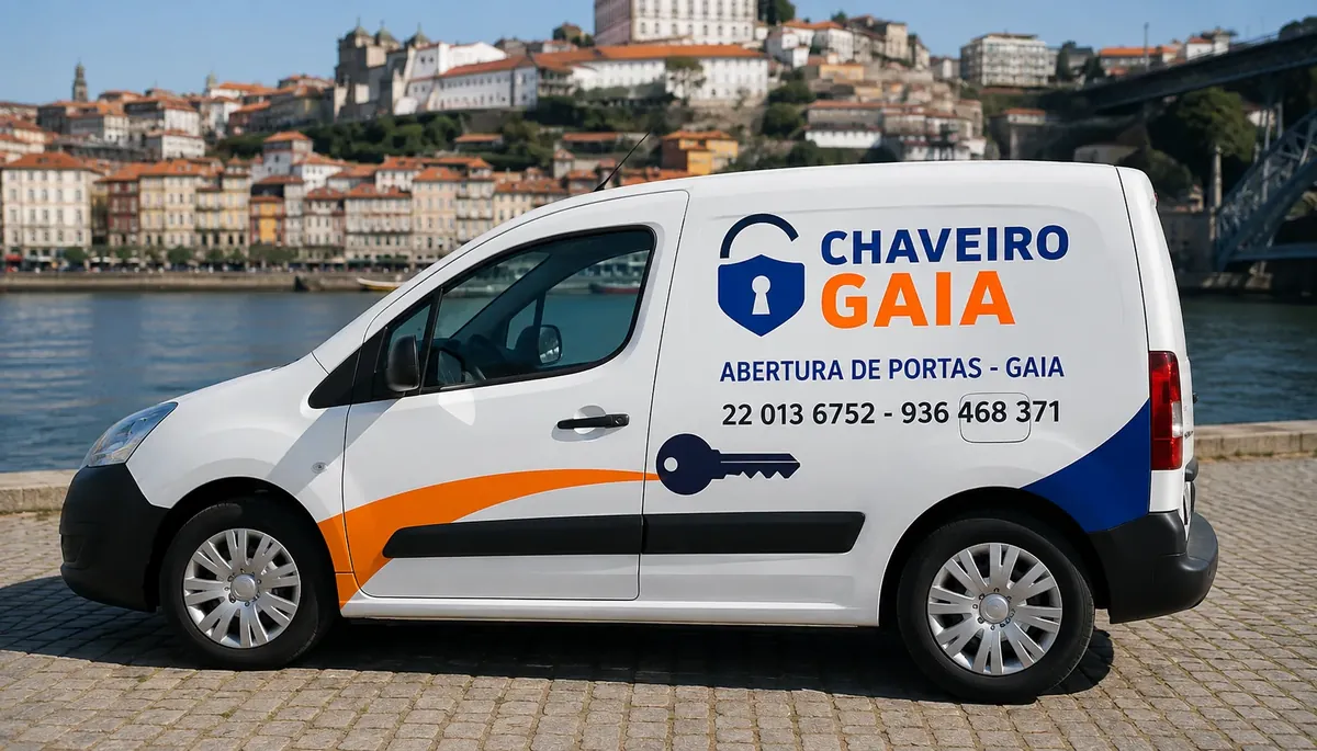 Verificação do funcionamento de uma porta e fechadura em Gaia